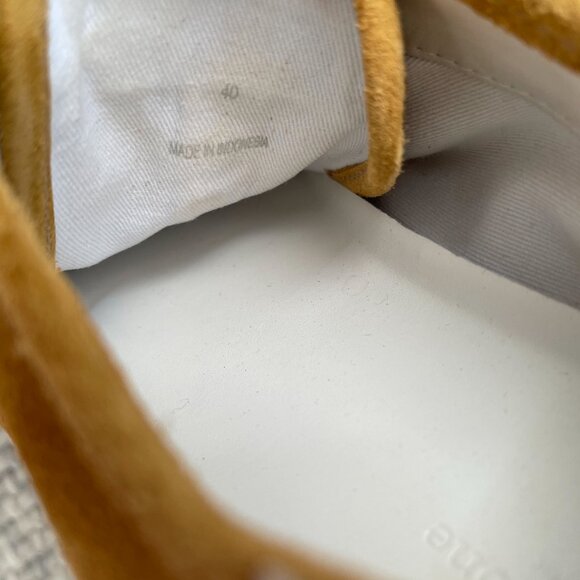 Rag & Bone Women's Army Low-Top Sneaker in Golden Brown Suede - Picture 7 of 7